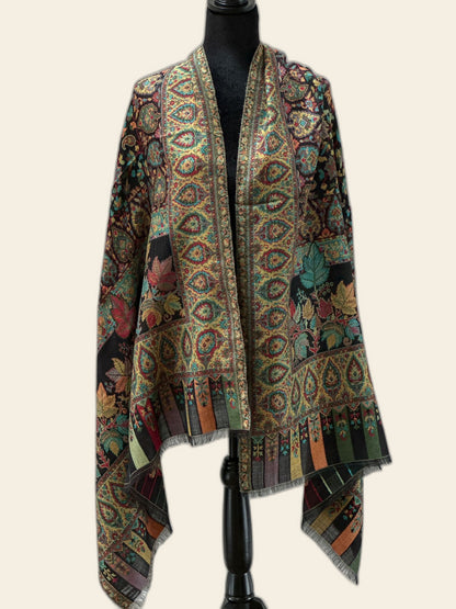 Pure Wool Colorful Kani Shawl