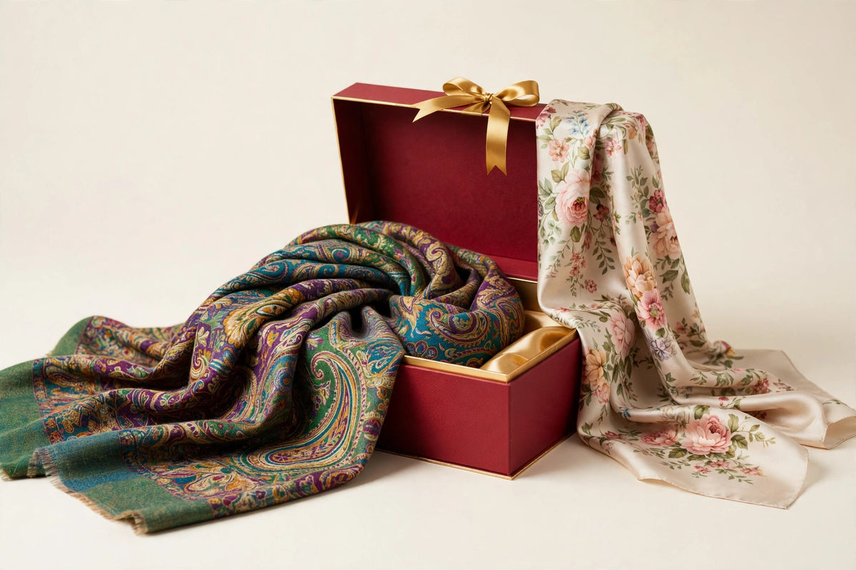 Festive Heritage Duo gift set in a deep-red gift box
